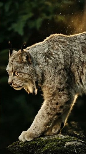 Majestic Lynx on the Hunt #lynx #wildlife #wildlifephotography #nature #naturephotography