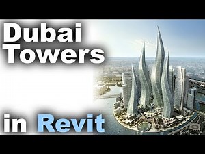 Dubai Towers in Revit tutorial