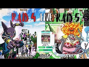 🔴RAID 4 RAID 5 ALL STAR TOWER DEFENSE LIVE