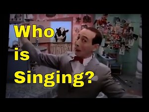 Cyndi Lauper sings Pee Wee's Playhouse Theme Song -- Channel Jamesss Today