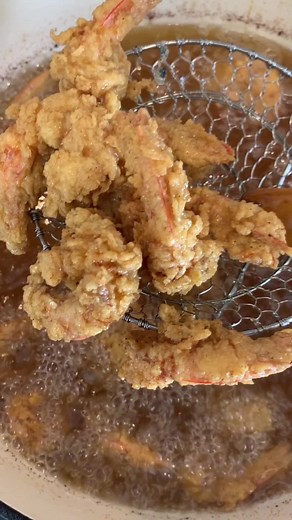 Homemade Popeye's Inspired Fried Crispy Shrimp Recipe