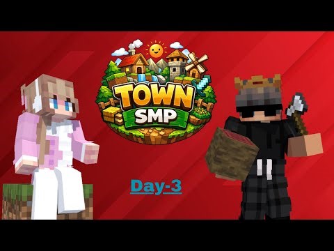 Making Our Own Base In Town Smp !!! 😉 | Day 3 | ReckdGamerz | @Real_ishu568