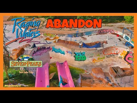 Abandon Raging Waters & Seven Peaks Salt Lake Water Park (4K) Salt Lake City Utah