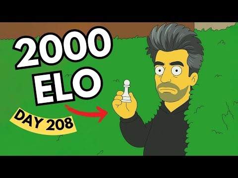 TRAINWRECKS | Day 208: Chess Every Day Until 2000 ELO