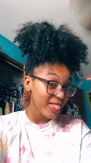 Beautiful Dyed and Natural Curly Hair Styles