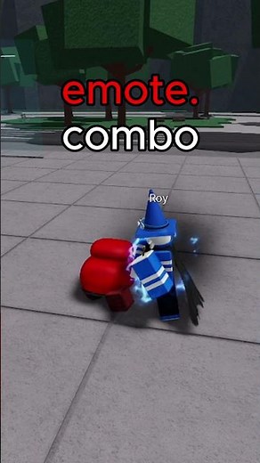 emote combo in tsb (totally real)