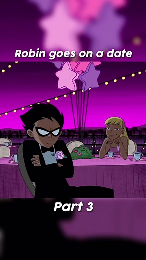 Teen Titans Robin and Starfire Prom Date Comic Book Scene