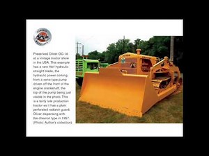 Classic Machines: Oliver's OC-18 tractor