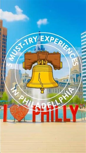 🏙️✈️5 MUST-TRY EXPERIENCES FOR WHEN YOU VISIT PHILADELPHIA!! #travelshorts