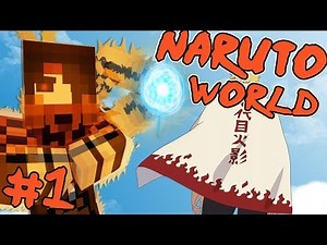 OUR NEW NARUTO WORLD! || Minecraft Naruto World Modpack Episode 1 (Minecraft Naruto Modpack)