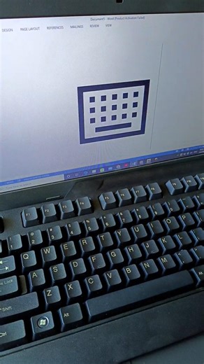 keyboard ⌨️ logo in Ms Word By shortcut key | In English | Digital shortcut Hub. #shortcutkeys#usa.