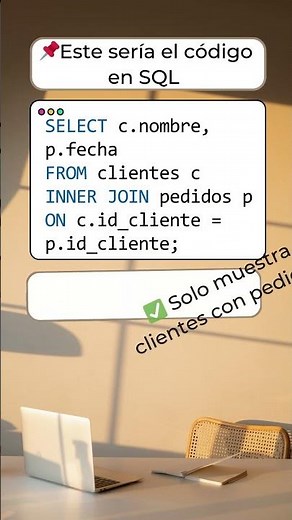 Cómo usar Inner Join en MySQL #sql #mysql #database #databaseconcepts #tips #ebook #programacion