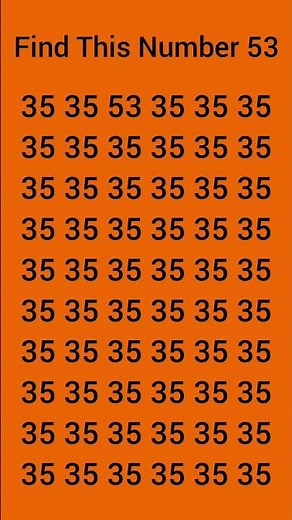 Find This Number 53