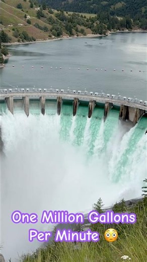💥 1,000,000 Gallons PER MINUTE! Montana Dam Unleashes a Wall of Water! 🌊😱