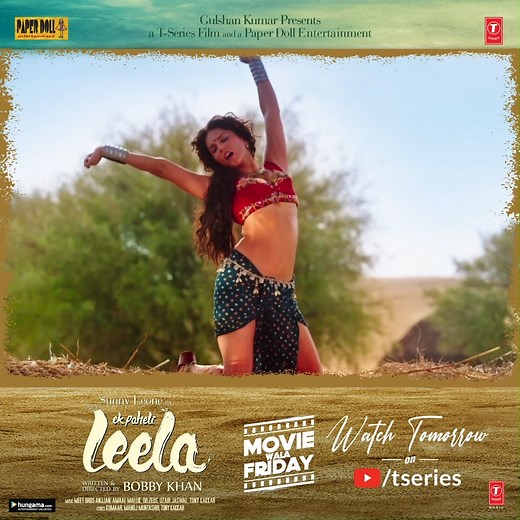 117K views · 1.3K reactions | In #MovieWalaFriday, watch Sunny Leone as leela ❤️‍ in romantic thriller movie #EkPaheliLeela , watch tomorrow only on T-Series Jay Bhanushali Rajniesh Duggall #TSeries | T-Series | Facebook