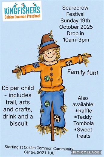 Save the date - Drop in Scarecrow festival Sunday, 19th October | Colden Common Parish Council | Facebook