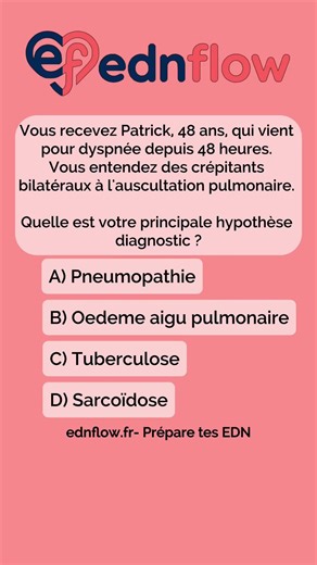 Trouve le diagnostic #medecine