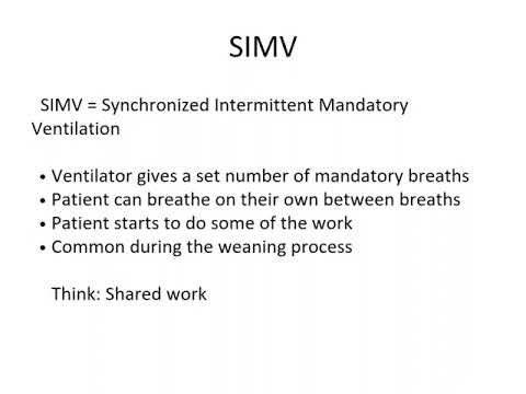 SIMV vs AC vs PSV/ Ventilator Modes Explained March 4, 2026