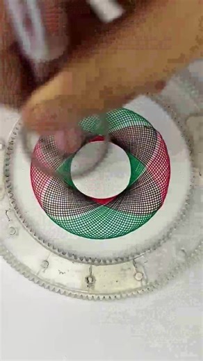 22K views · 337 reactions | Focus Instantly With This One Clean Loop... #art #asmr #spirograph #shorts #2025 | The spiral Studio | Facebook