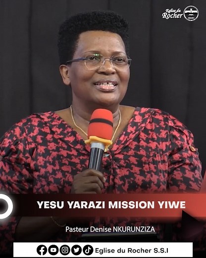 11K views · 1.2K reactions | Yesu yarazi mission yiwe - Pasteur Denise Nkurunziza #2025umwakawogutotahara #tegurinzirayUhoraho #ExtraitERSSI-611251108 | Eglise du Rocher S.S.I | Facebook