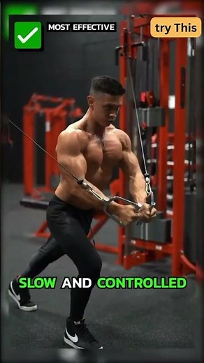 How to Do Cable Crossover Flyes for Chest - Proper Form and Technique😍 #chestworkout