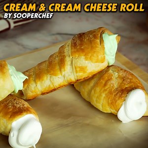 498K views · 2.1K shares | Cream roll with homemade dough is a treat...