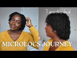 MY MICROLOCS JOURNEY | Why I Locked My Hair, Progress Pictures + 7 Months Update
