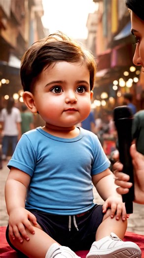 Ap ko apni czn kesi lagti he?? 😂🤣#funnybaby #funnyinterview #ai #aibaby