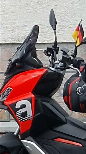 Mit meiner Aprilia SRGT 125 Sport unterwegs