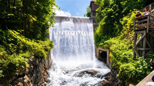 Walking Sigmund Thun Klamm Kaprun Austria (4K)