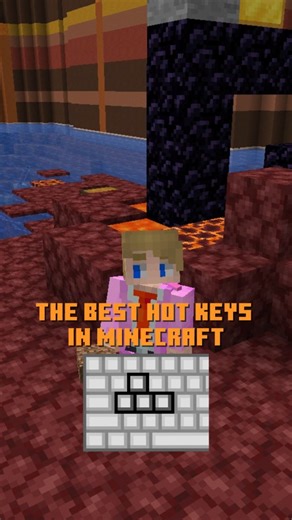 dirtslab | The best hot keys in Minecraft #minecraft #minecraftguide #minecrafttutorial #minecrafttips | Instagram