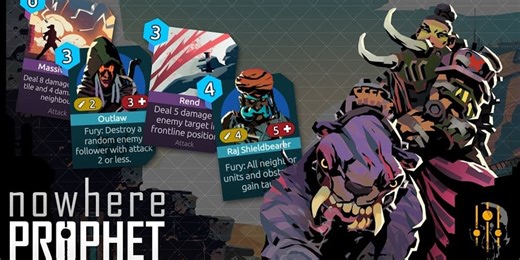 Nowhere Prophet set for release early next month on iOS and Android