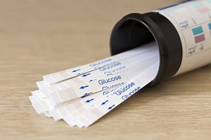 Blood glucose test strips (diabetes test strips) are a key component of blood glucose testing.