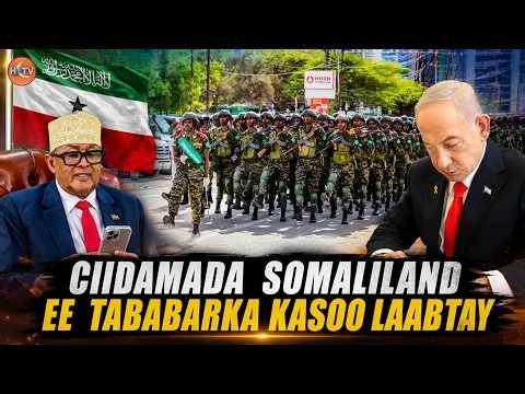 Ciidamada Somaliland Oo Ka Soo Laabtay Tababar Milatari Oo Israa’iil Ah