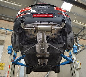 MINI Clubman Gets Supersprint Exhaust, Reveals Strange Underside