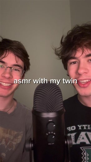 asmr with my twin 🧍‍♂️🧍‍♂️ #asmr