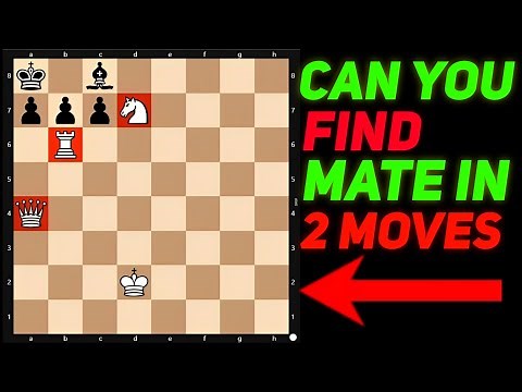 🔥Hardest MATE in 2 Moves Puzzle 🧩 #chess #chesspuzzle #chesstactics #chessstrategy #chessgame #viral