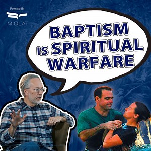Baptism is important because it is a sign; it's as though when you go down below the water and come out, you are mimicking this journey of Jesus. But early church tradition also linked baptism to a denunciation of the dark powers, in the baptismal formulas. Because their idea was Jesus goes down there, he preaches to the spirits in prison, and Peter hints that those spirits are not the dead humans. They are the Watchers from the book of Enoch. Check it out! | Michael S. Heiser