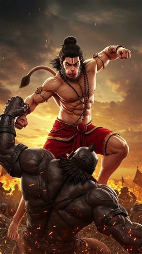 हजारों अमर राक्षस 👹 हनुमान जी केवल एक ही है 😱#jai #hnuman #facts #sorts