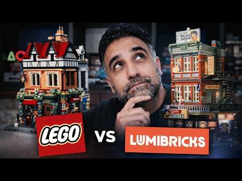 LEGO vs Lumibricks Modular Buildings — Which Is Better for City Builders?