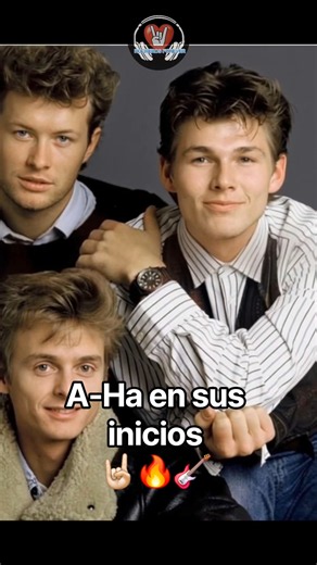 Recordando los inicios en la música de la banda A-Ha 🤘🏻🔥 #rock #aha #80s