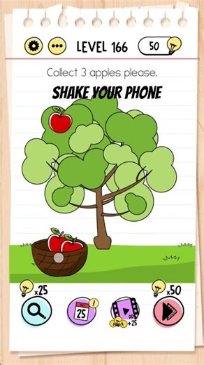 Brain test level 166🧠 #braintest #ytshorts #braintestsolution