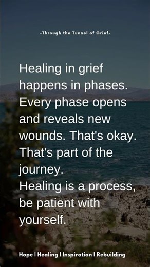 The process of Healing Grief 💔| Coping with Grief #grief #shorts