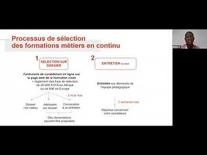 Processus d'inscription à une formation Bioforce 2021