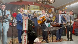 Last Hour Bluegrass singing “There’s A Record Book” | The Gospel Chicken House