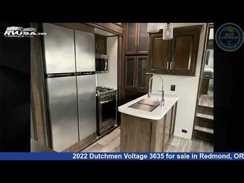 Beautiful 2022 Dutchmen Voltage 3635 Toy Hauler RV For Sale in Redmond, OR | RVUSA.com