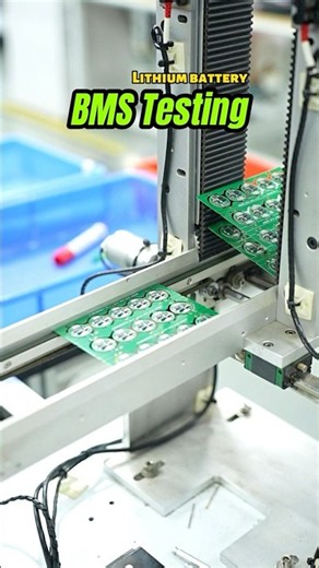 Lithium Battery BMS Protection Board Testing.