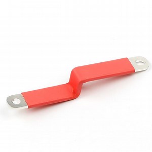 [Hot Item] Red Heat Shrink Tube Nickel Plating Electrical Copper Busbar Connectors for Power Distribution Box