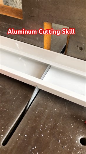 Alloy Window Frame Making | Precision Aluminum Cutting Satisfaction 😮✂️#alloywindow #trendingshorts
