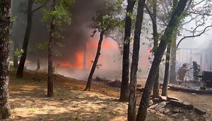 Denton County Emergency Services District #1 responded to this structure fire on in Argyle. Thanks to Brad Fenley Images for the video. | DFW Scanner
